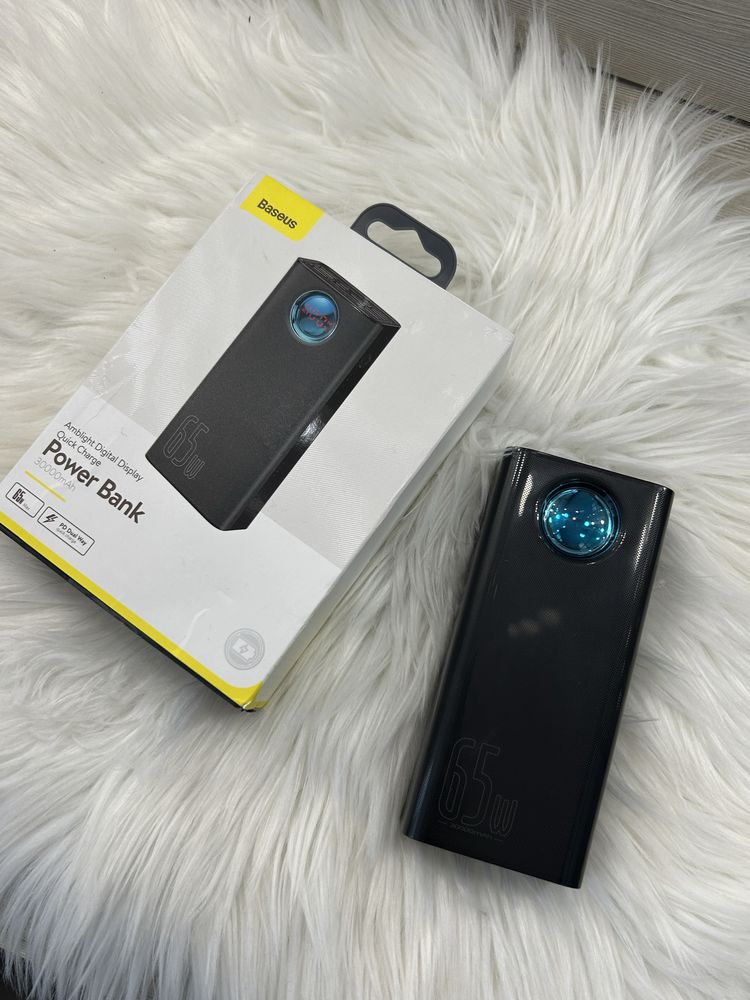 PowerBank Baseus Amblight 30000mAh 65W 6A з технологією QC3.0 + PD3.0