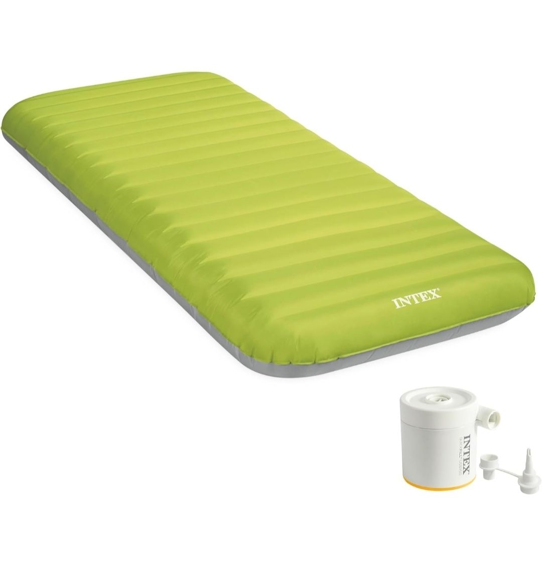 MATERAC DMUCHANY INTEX MATA 191x76x17cm z pompką elektryczną