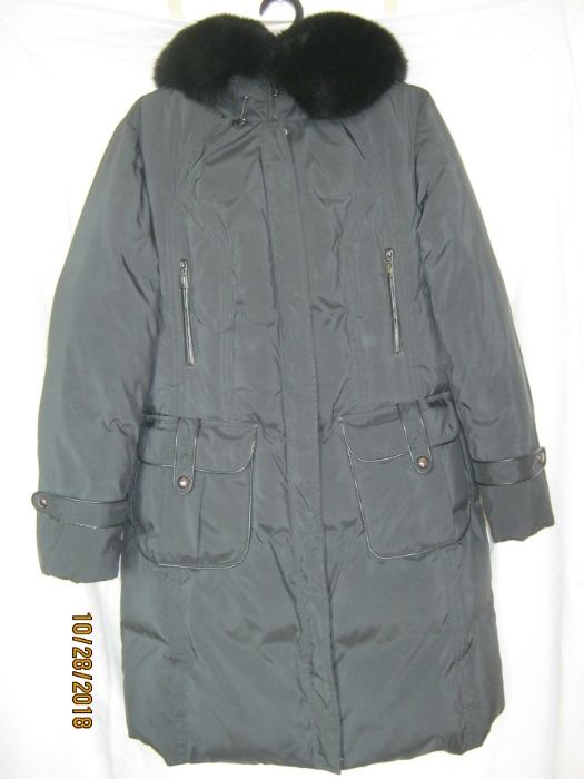 Пальто зимнее женское, размер 52 (XXL)