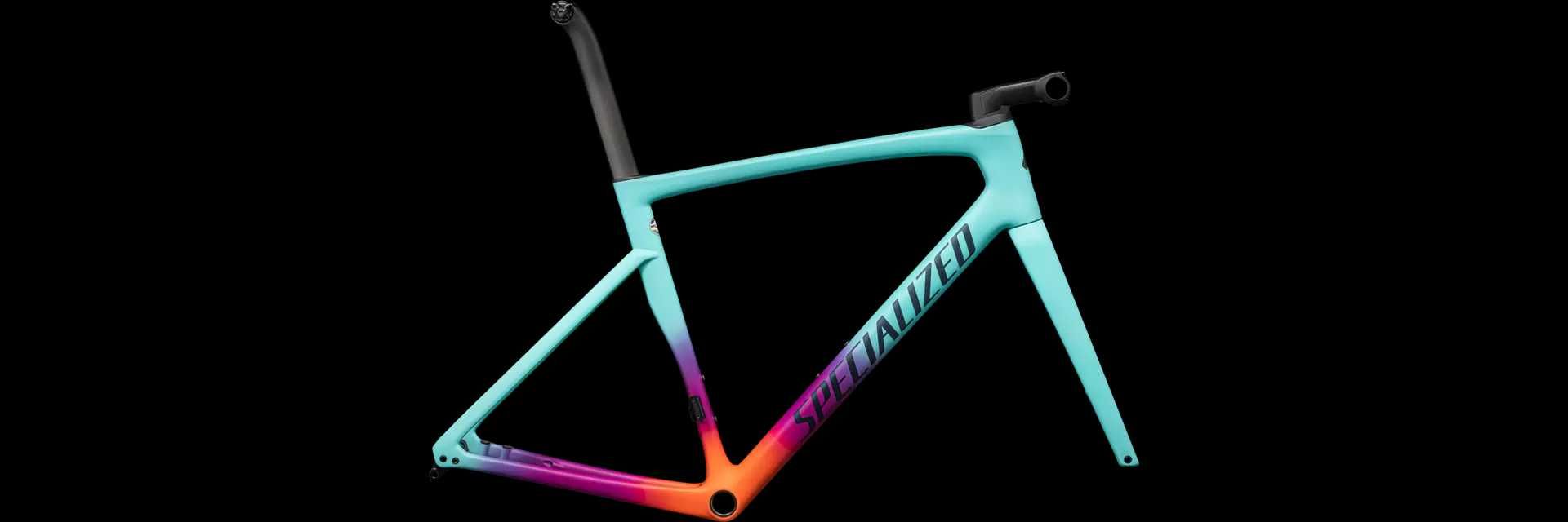 Quadro Specialized Tarmac SL7 10R Gloss Lagoon Blue/Purple Orchid T-52
