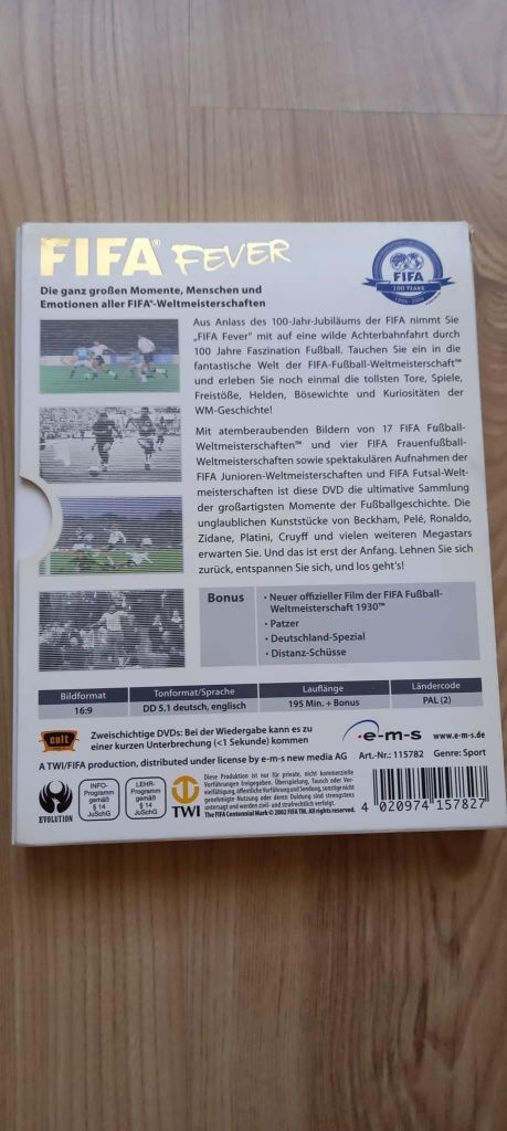 Fifa cd filmy 3 płyty kolekcja
