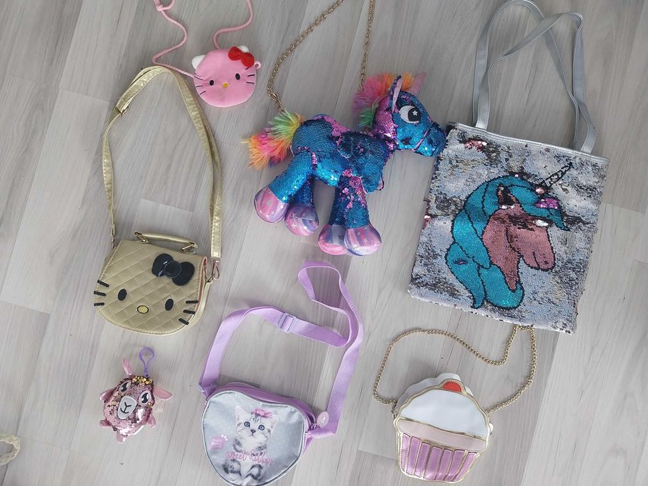 Zestaw torebki na ramię dla dziewczynki