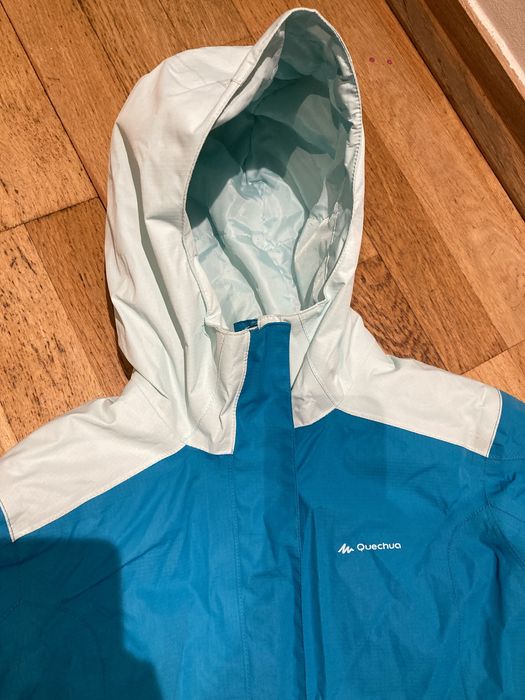 Casaco neve senhora azul decathlon