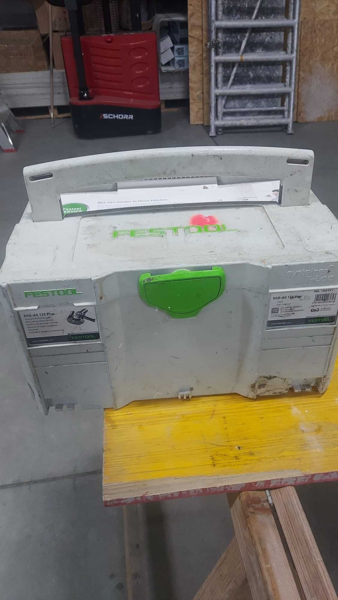 FESTOOL Szlifierka do betonu z osprzętem diamentowym DSC-AG 125 14 DE
