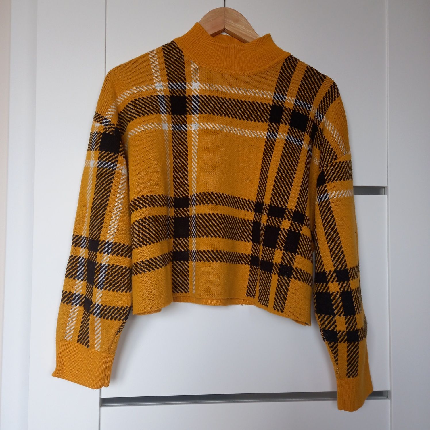 Sweter w kratę H&M