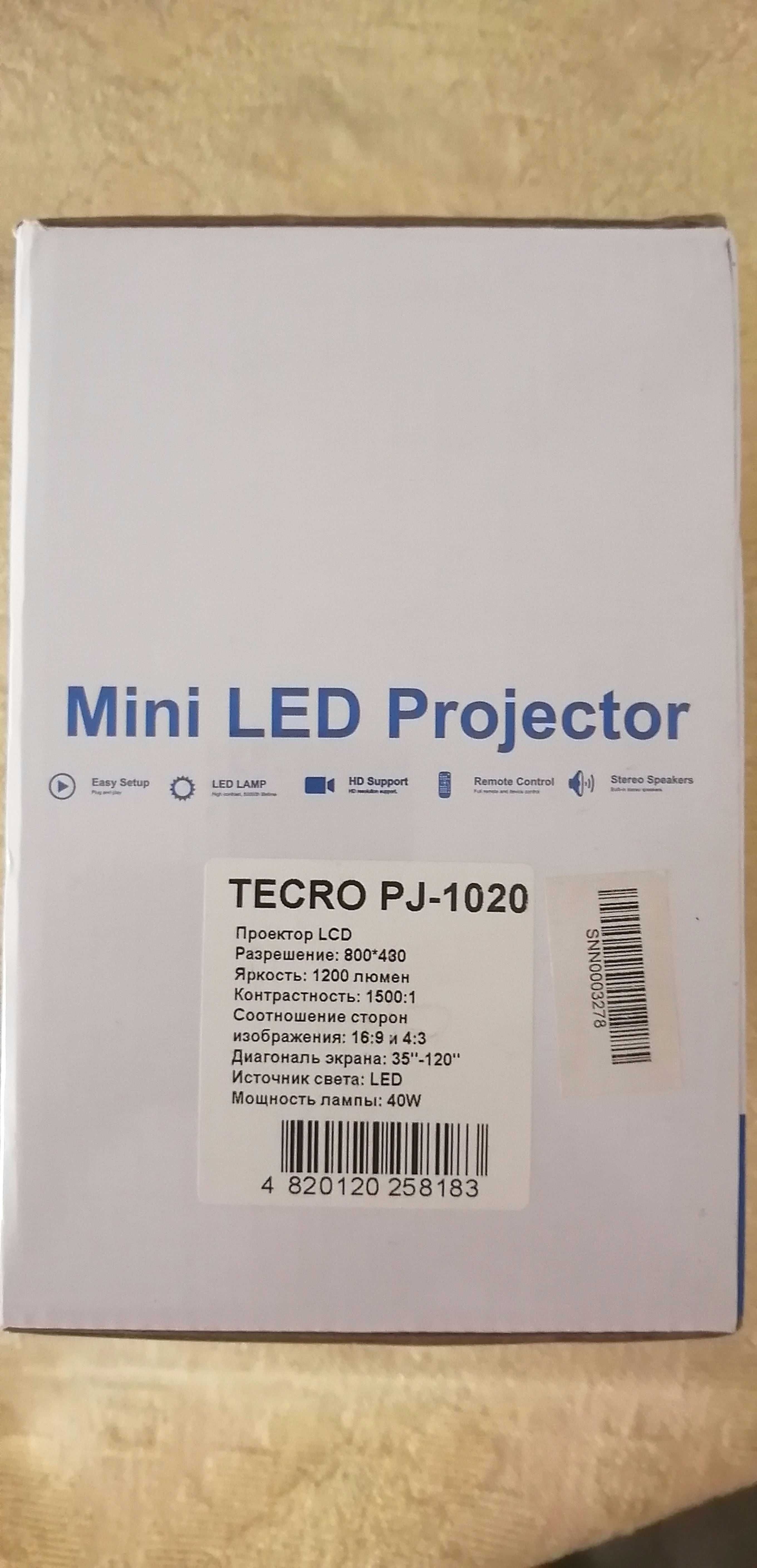 Подам проектор Tecro PJ-1020