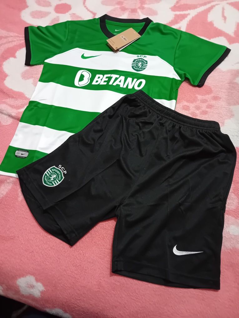 Camisolas e equipamentos sporting