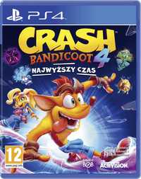 Gra Crash Bandicoot 4 Najwyższy Czas PL (PS4)