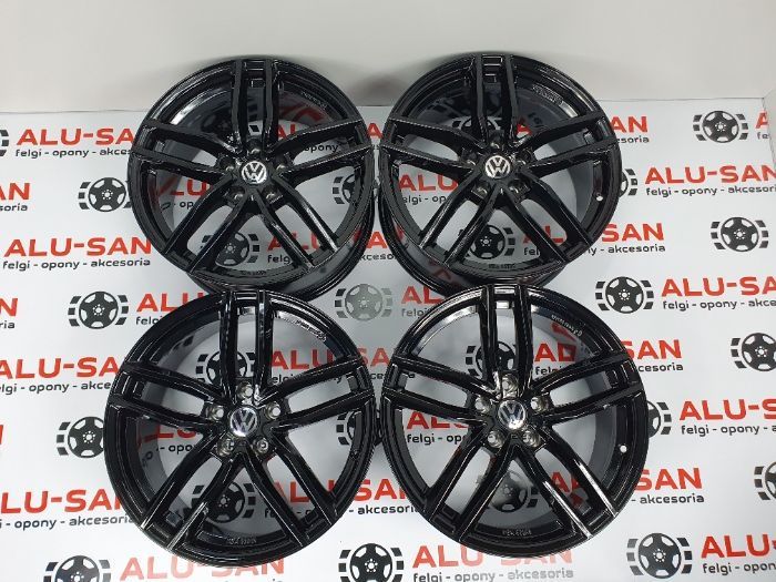Nowe Alufelgi VW 18" 5x112 PASSAT B5 B6 B7 B8 CC SCIROCCO Czarne