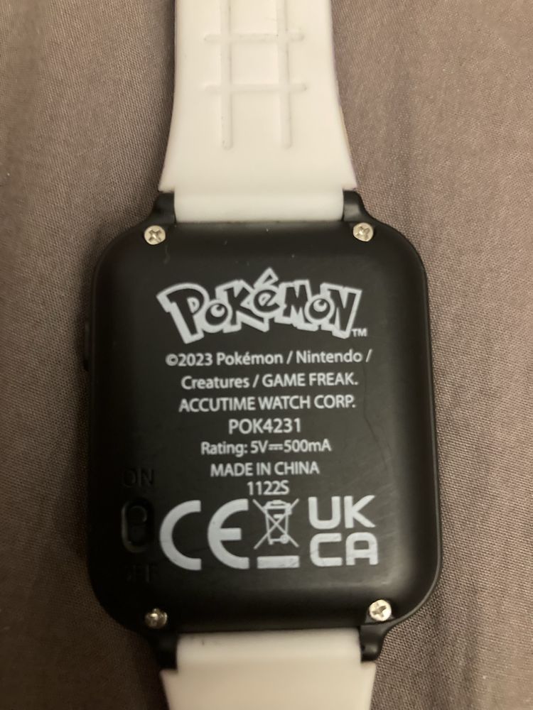 Zegarek smartwatch pokemon