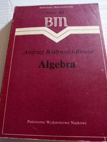 A. Białynicki-Birula. Algebra