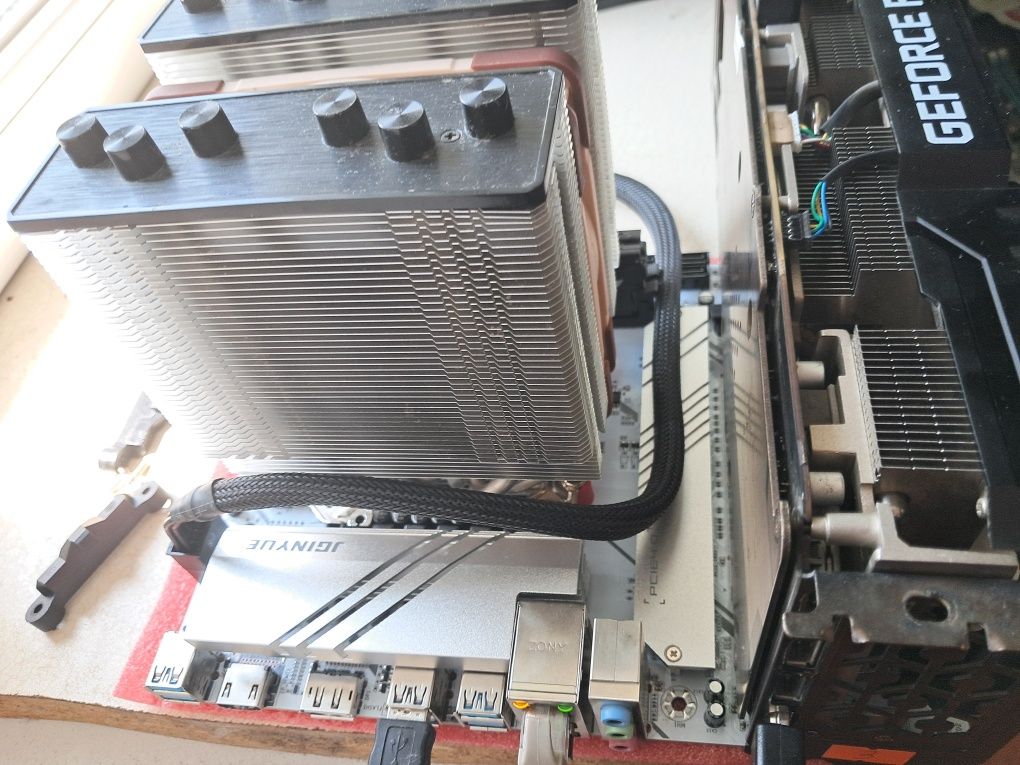 Комплект RTX 3080ti AM5 B650M AMD Ryzen 7700 64Gb DDR5 SSD 512 psu650w