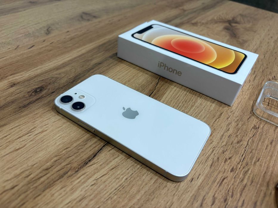 Okazja!! Iphone 12 Mini Biały! Super Stan! Gwarancja! Bateria 100%!