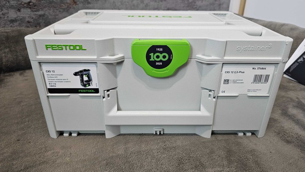 Nowa wiertarko - wkrętarka Festool CXS 12 - 36 miesięcy gwarancji