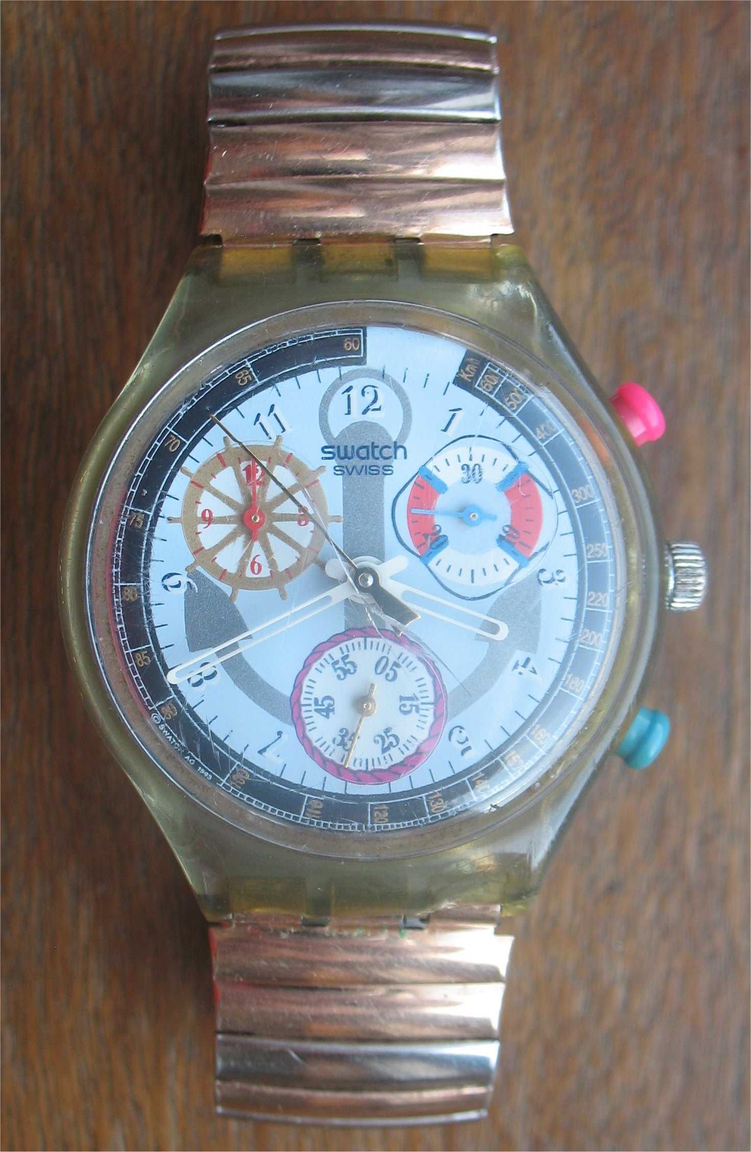 Swatch Chrono Power Steel - SCN 1 1 0 (1 9 9 4)