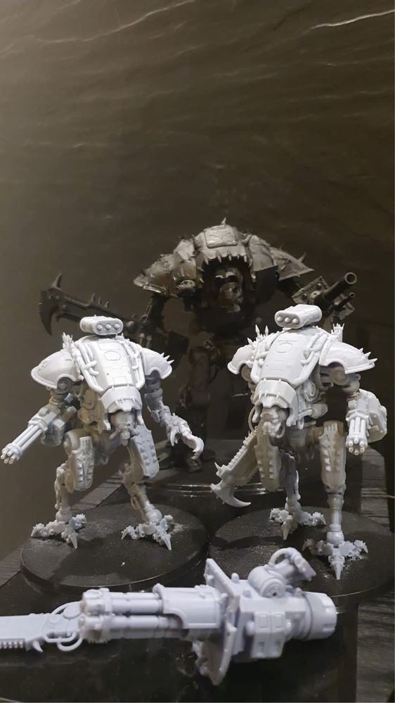 Druk 3D Warhammer 40k Chaos Knights Wardog Stalker hobby