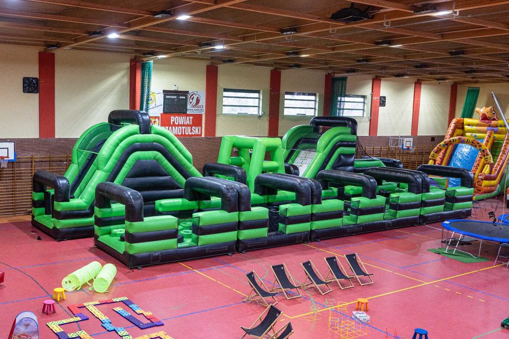 Zamki dmuchane namioty hala scena WYNAJEM