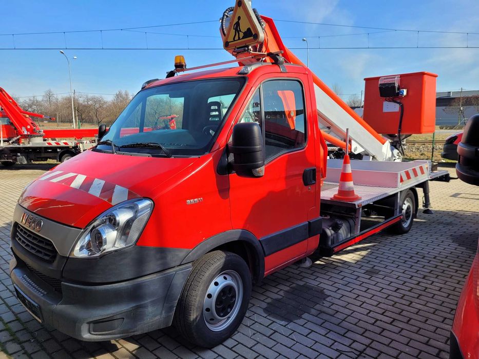 iveco podnośnik koszowy zwyżka 20 m multitel mt202ds gsr cmc isoli cte