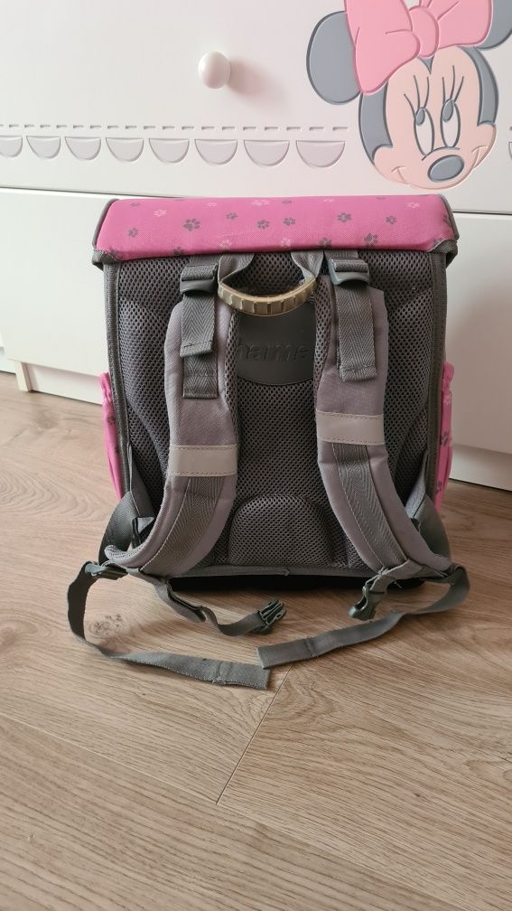 Hama tornister/plecak Pink Dog + piórnik gratis dla dziewczynki OKAZJA