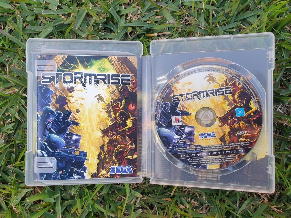 Jogos PS3  - supercar.  Rage. Stormrise. Metal gear solid 4