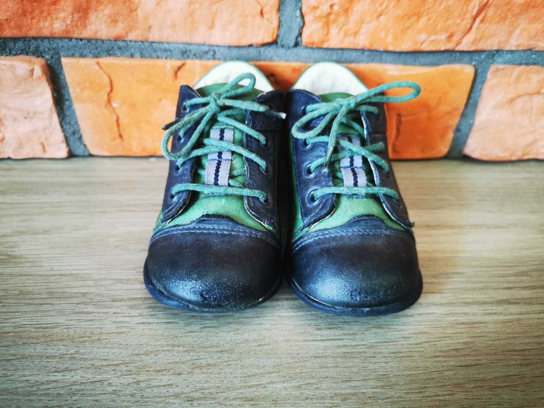 Buty skorzane Emel 21 roczki