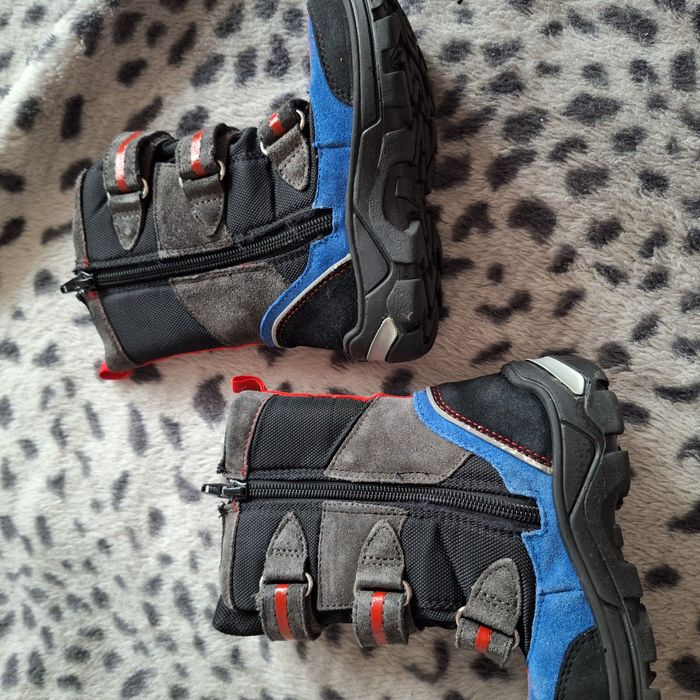 Buty zimowe trapery śniegowce chłopięce 27