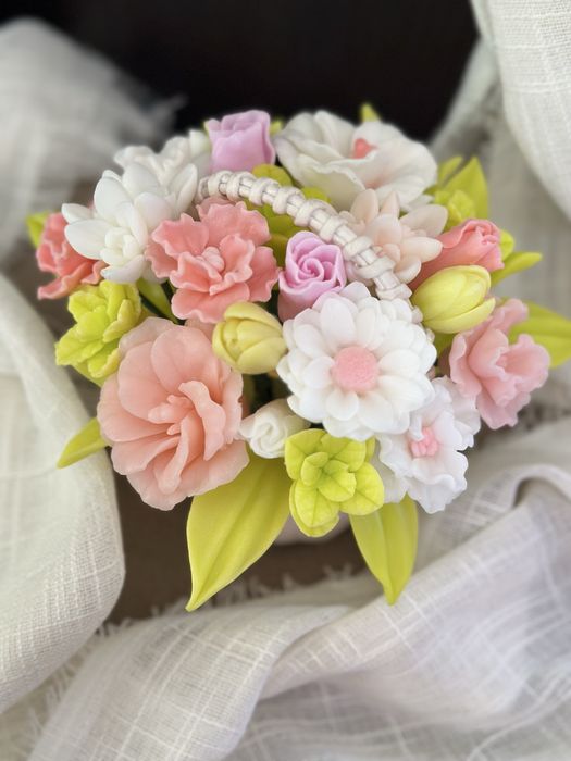 Квіти до дня вчителя!Квіти з мила!День народження