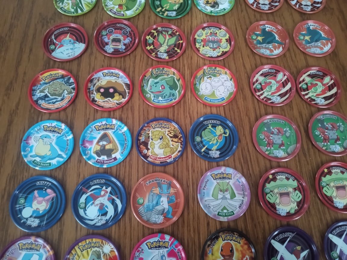 Metal tazo pokemon i inne