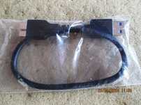 Kable przewody USB 3.0 - 31 cm - nowe.