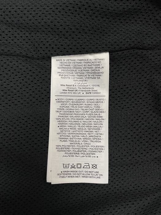 Куртка Nike Windrunner Anorak (XL) оригінал чорна вітровка DQ4910-010
