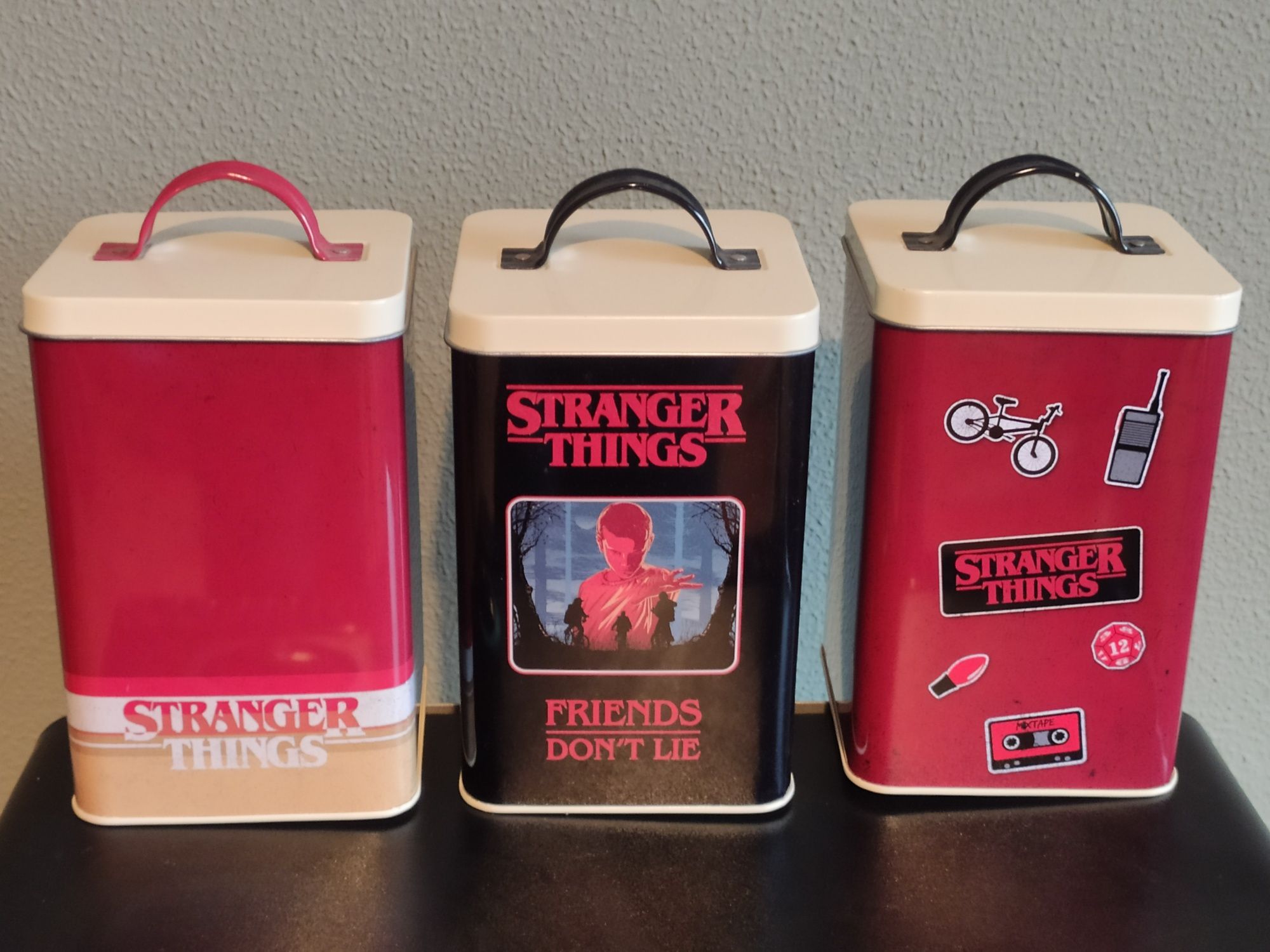 Stranger Things - Funko - Caixas metálicas arrumação