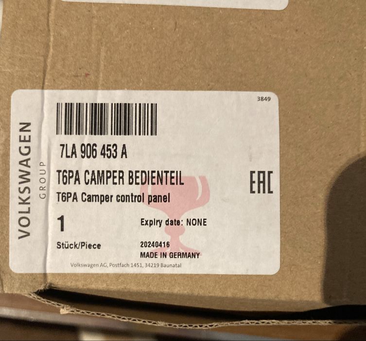 Monitor para Auto-caravana VW transporter