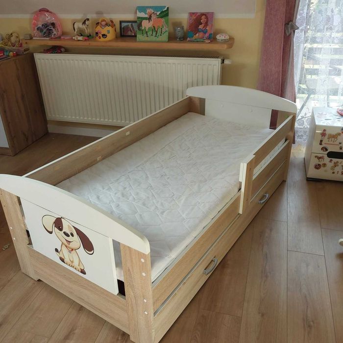 Łóżeczko dziecięce 160x80 +materac