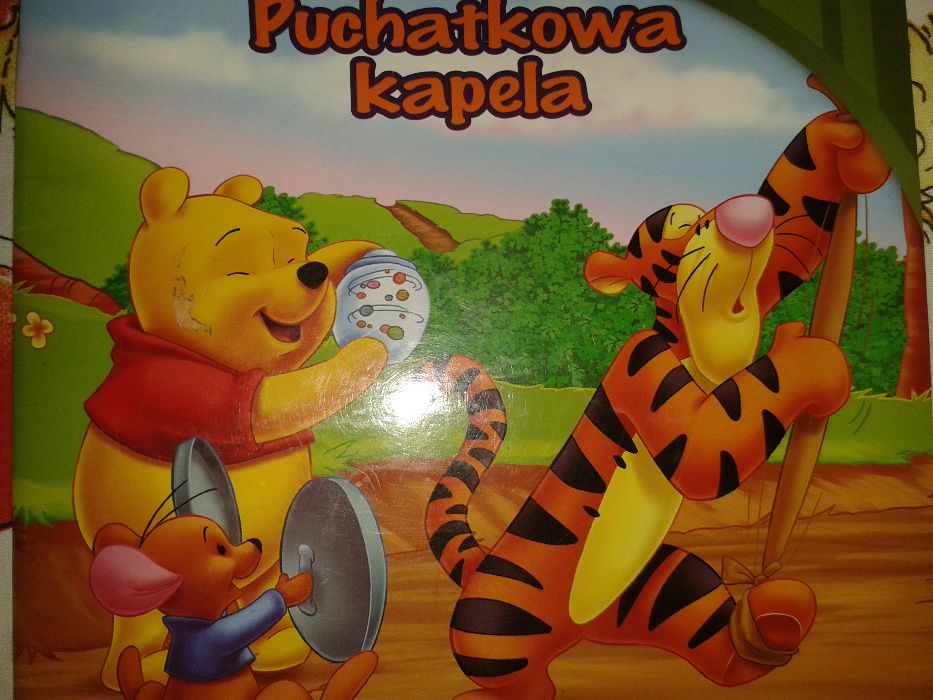 Książeczka bajeczka Kupuś Puchatek książka edukacyjna przedszkolaka