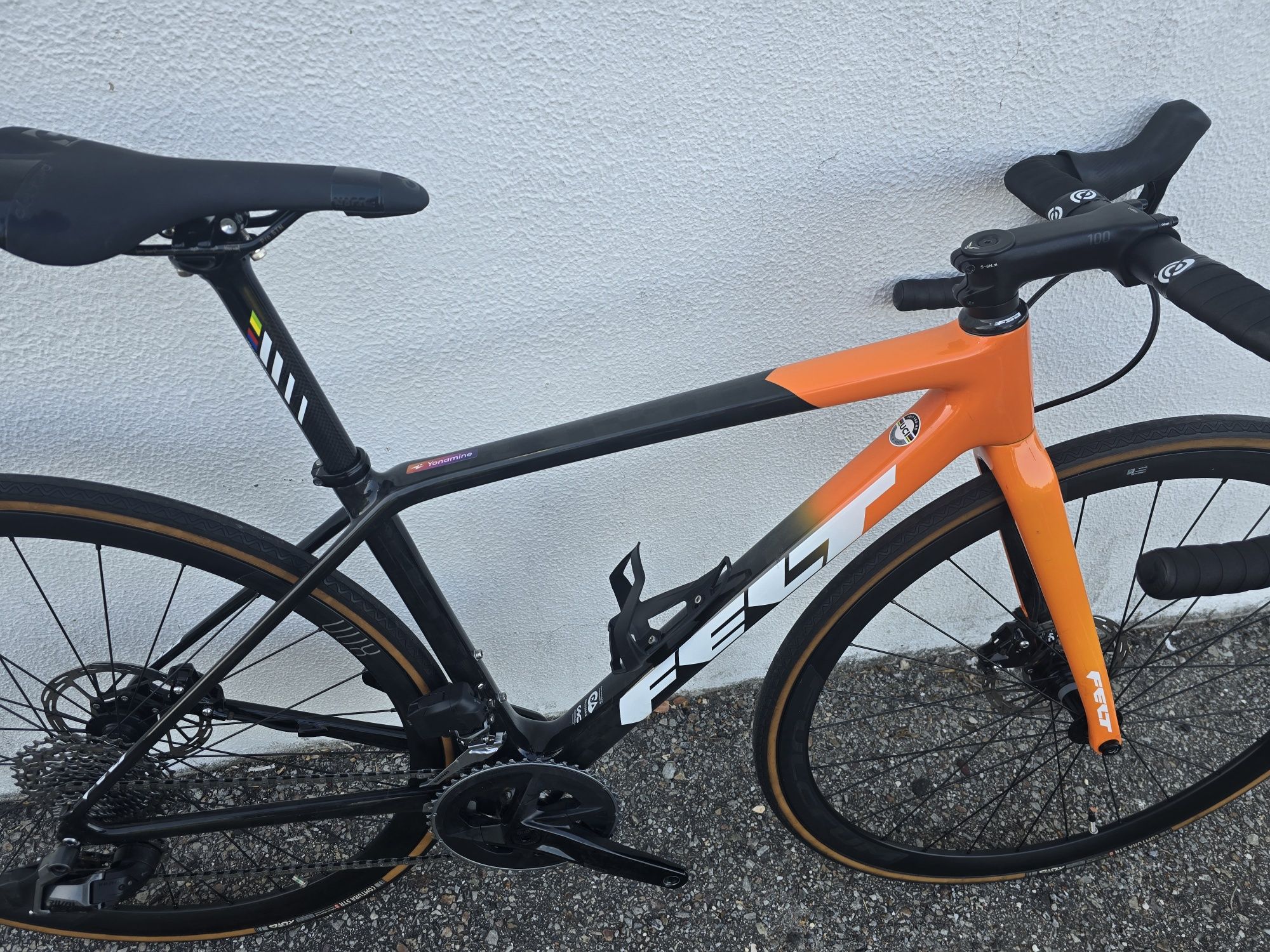 Bicicleta de disco xs sram rival axs 12v
