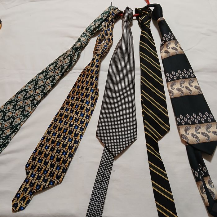 Krawaty zestaw 5 sztuk