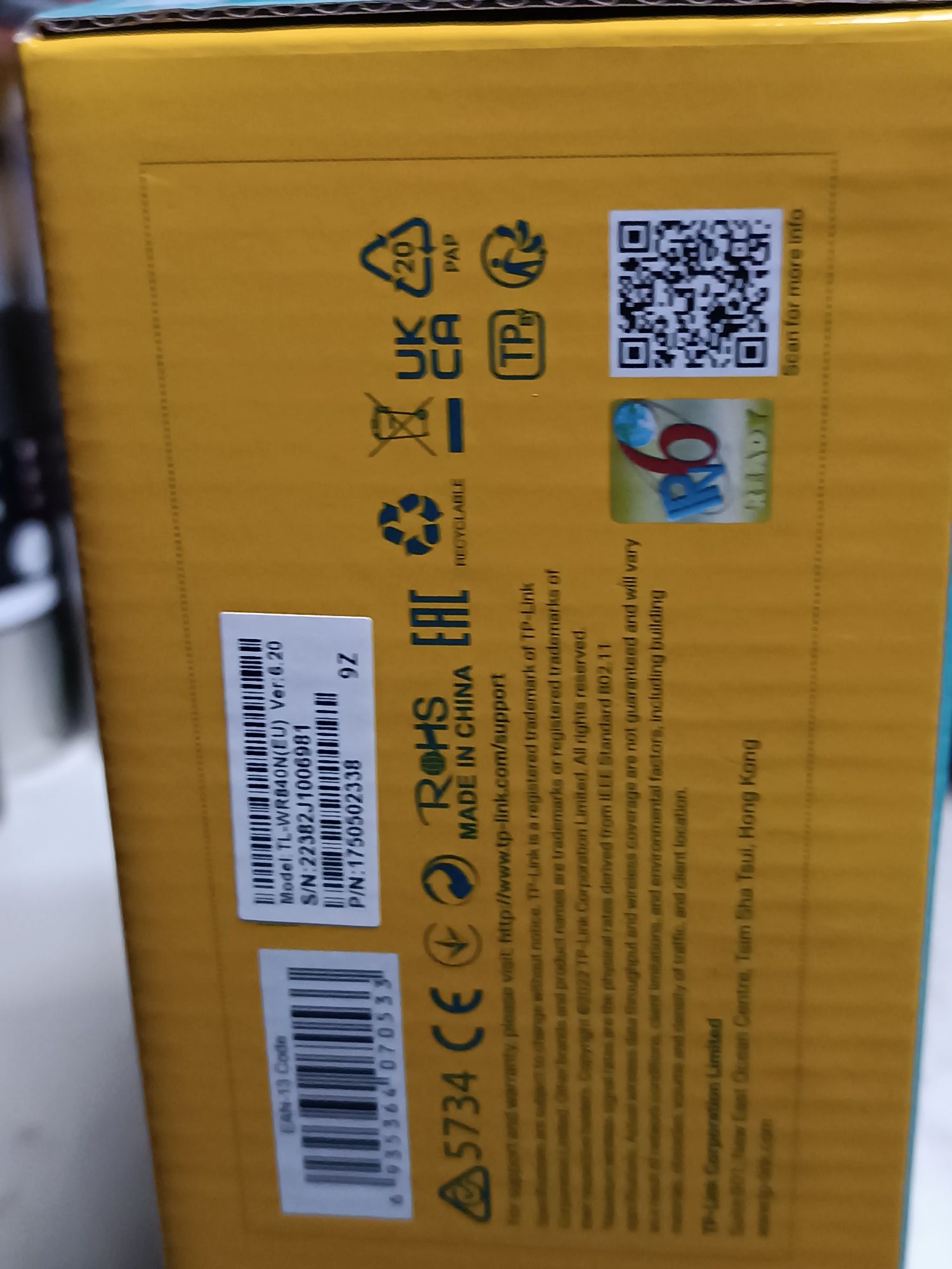 Router Tp  link nowy.