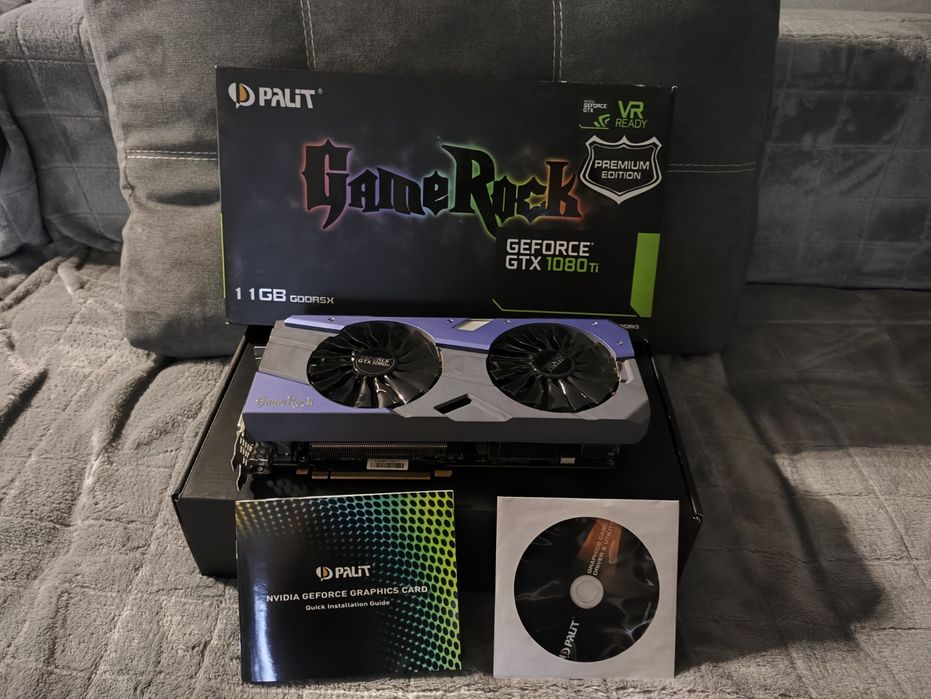 Відеокарта Palit GTX 1080 Ti GameRock Premium 11GB GDDR5X