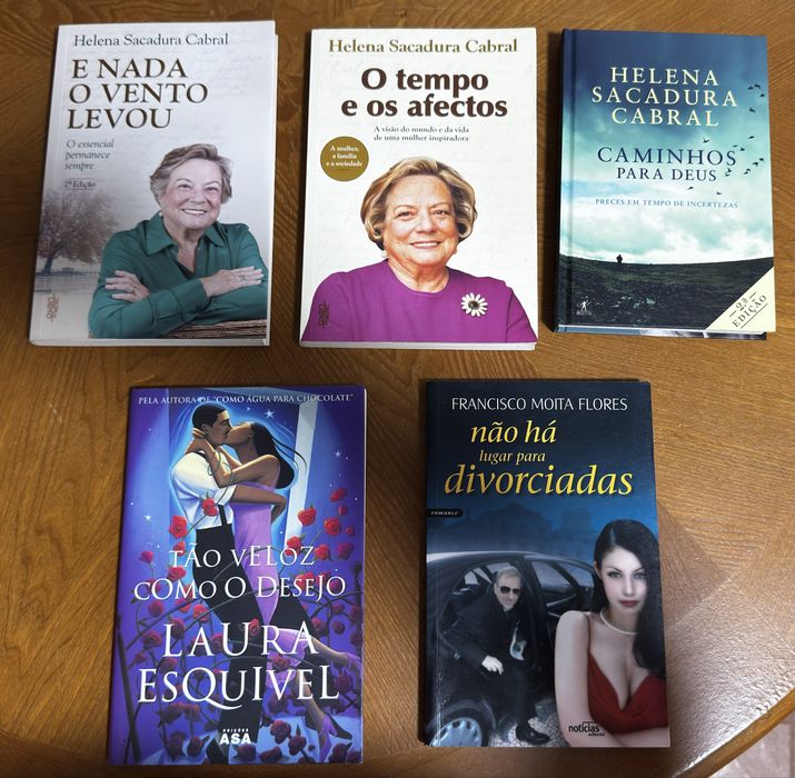 Livros varios titulos e autores