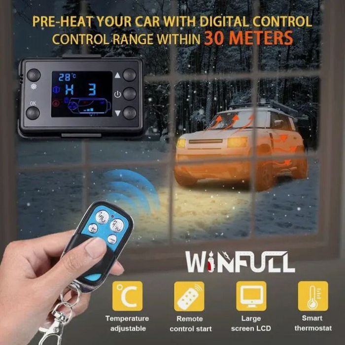 Автономні обігрівачі, Автономка, Автономные отопители 12/24