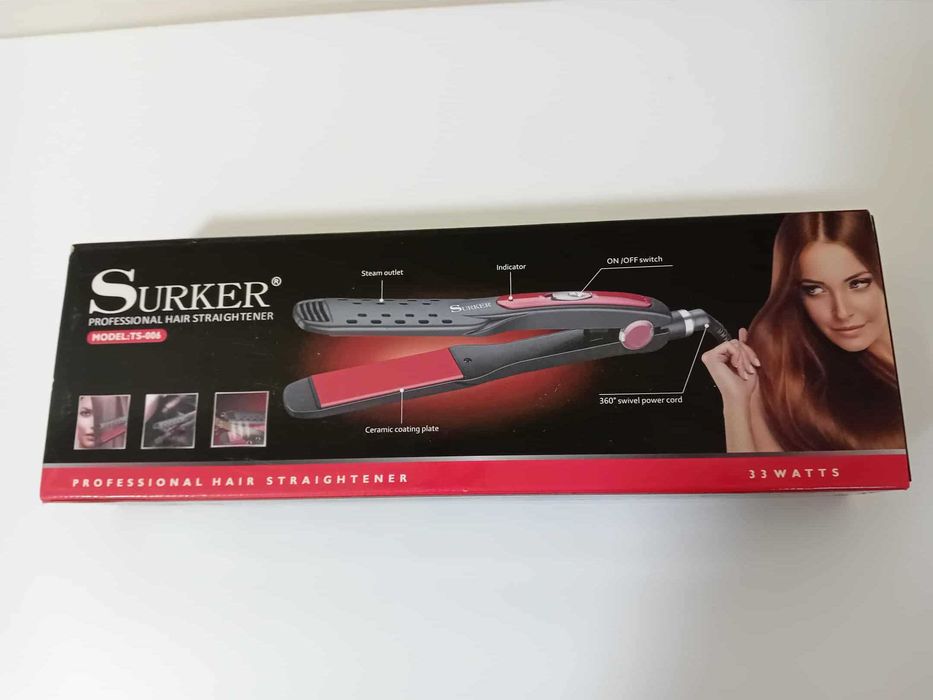 Prancha de cabelo Surker