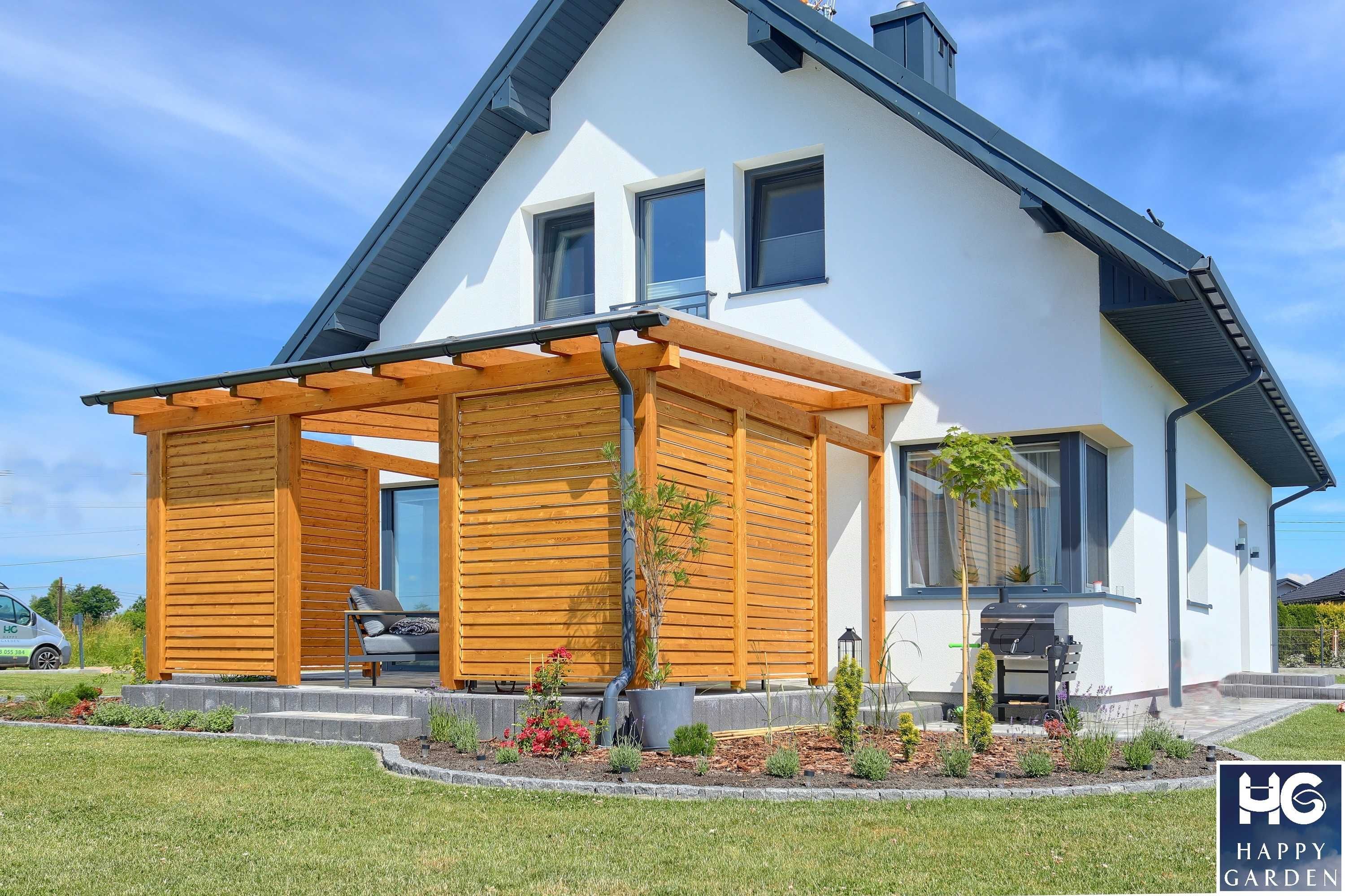 Pergola ogrodowa, weranda + Wizualizacja 3D!+Szybka Realizacja