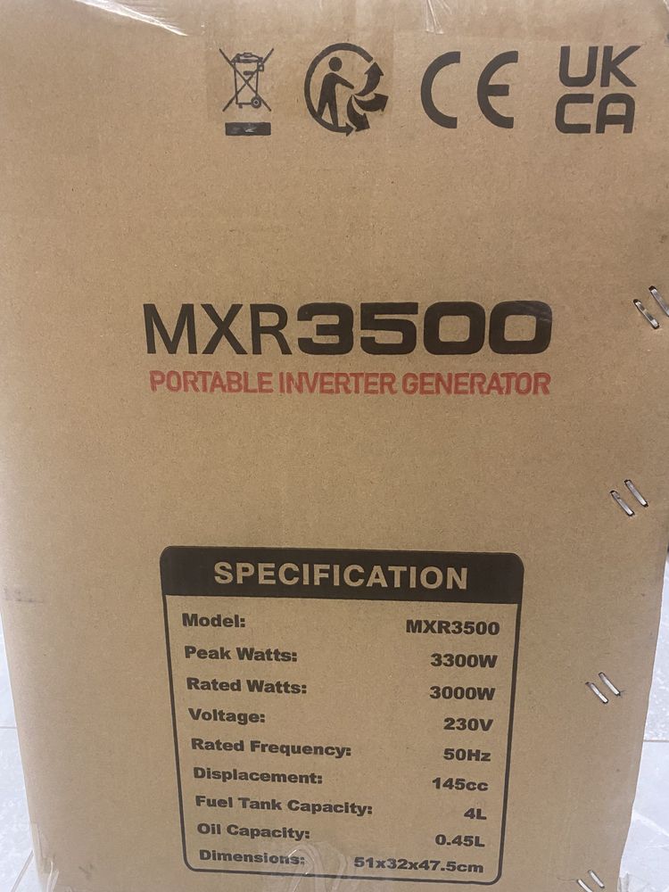 Agregat prądotwórczy generator Maxpeedingrods Mxr-3500W