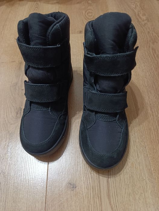 Зимові чобітки Ecco 36 р 23 см зимние ботинки сапоги сапожки экко