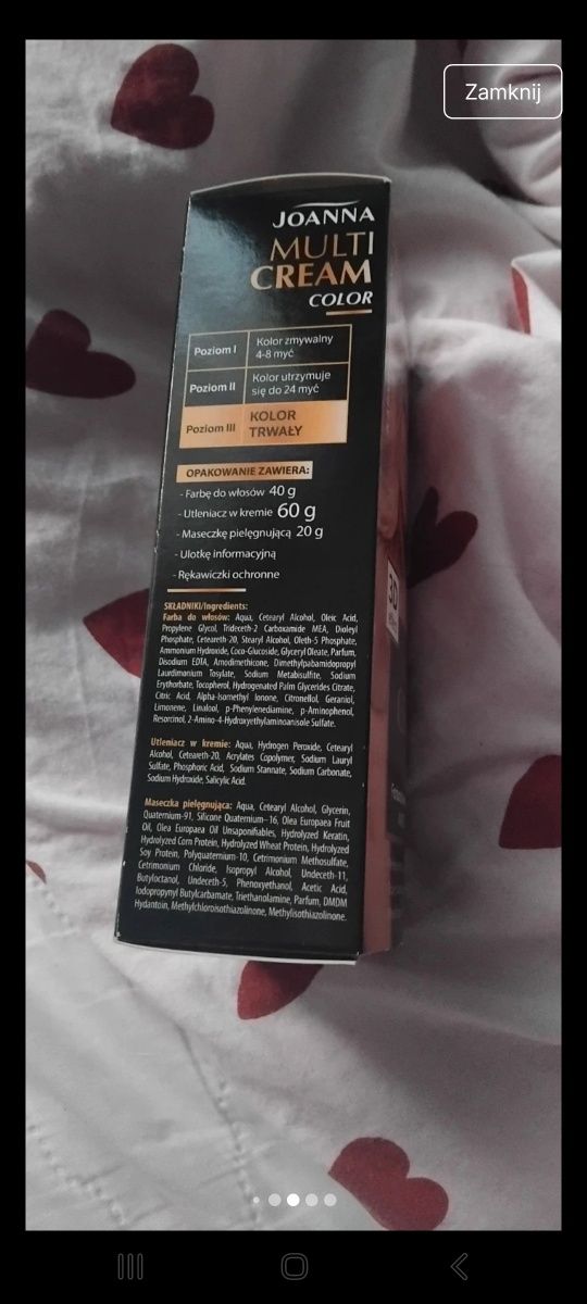 Farba do włosów karmelowy blond 30