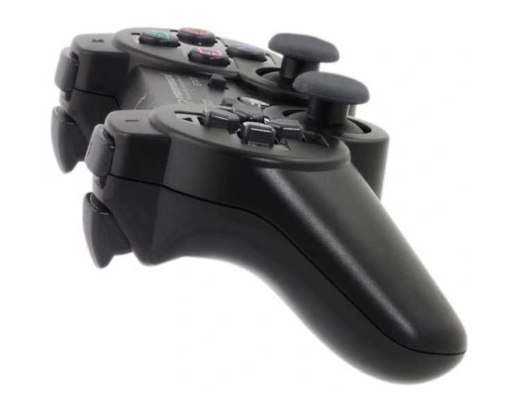 Gamepad bezprzewodowy, bluetooth, pad, ps3, czarny