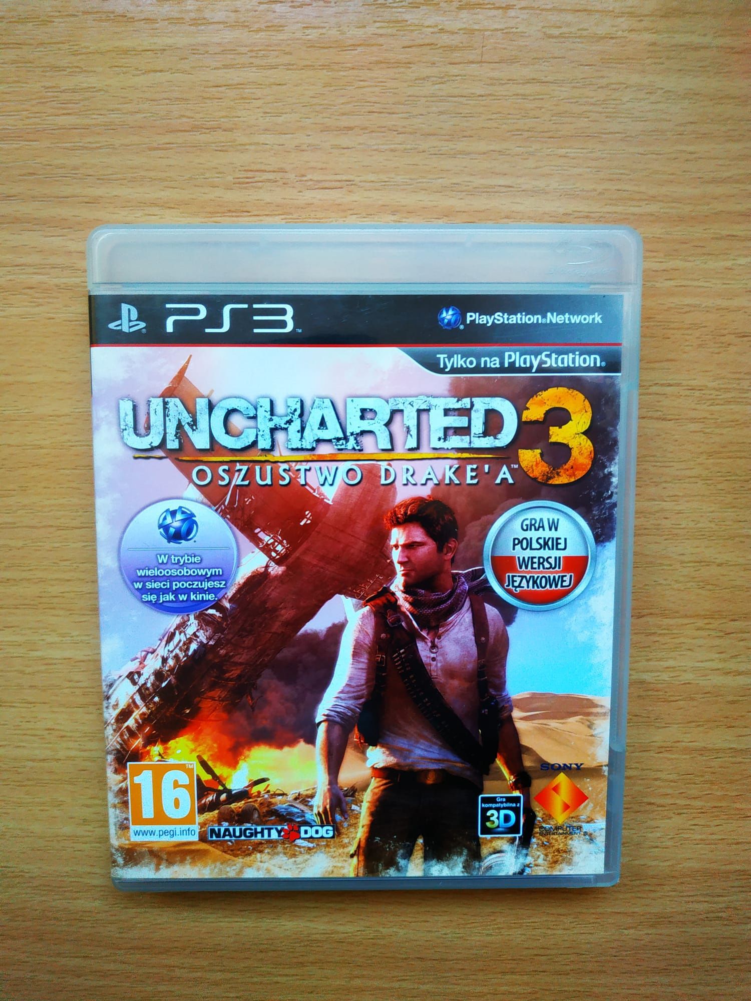 Uncharted 3,PS3, pl, stan bdb, możliwa wysyłka olx..