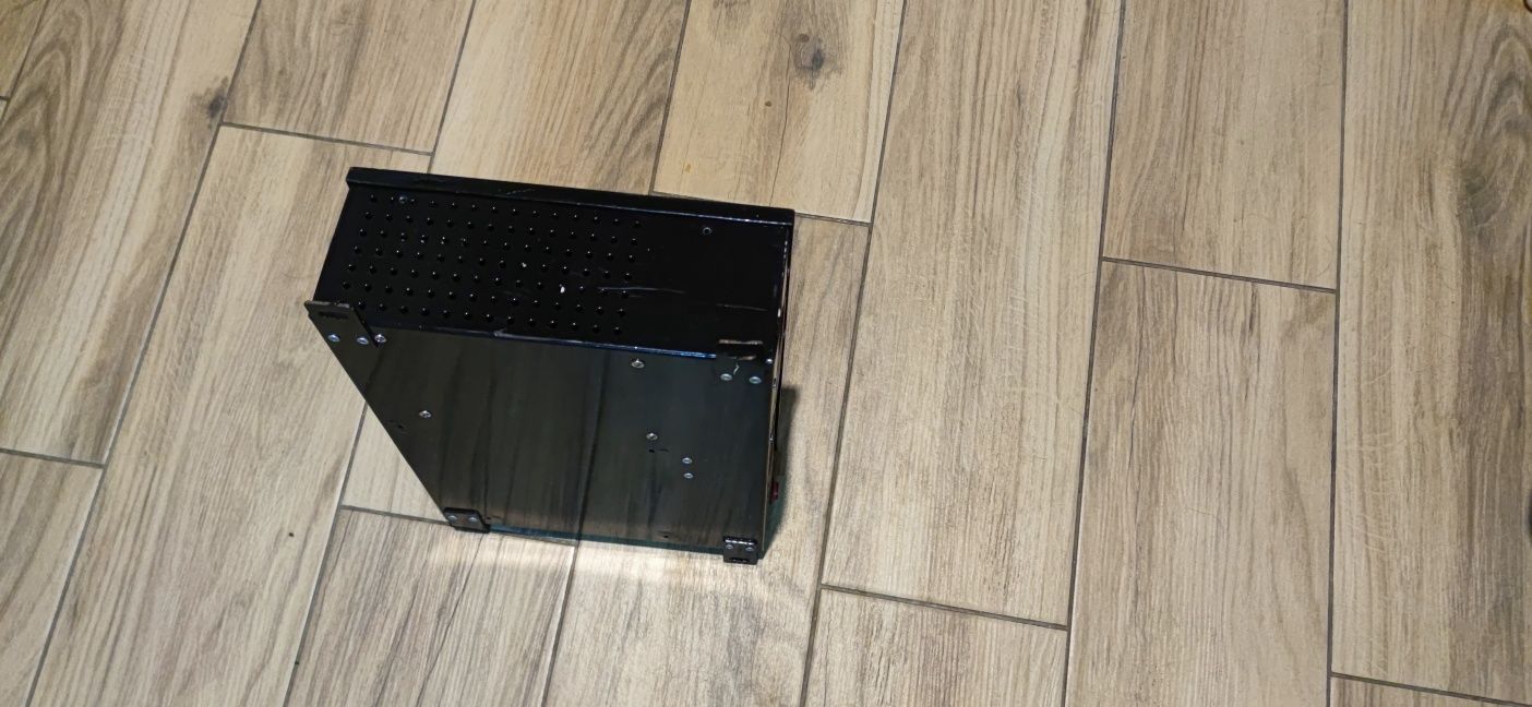 Корпус mini atx, з блоком живлення. Анти вандальний