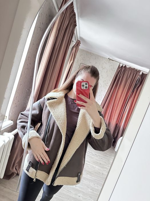 Дубленка та жилетка ZARA