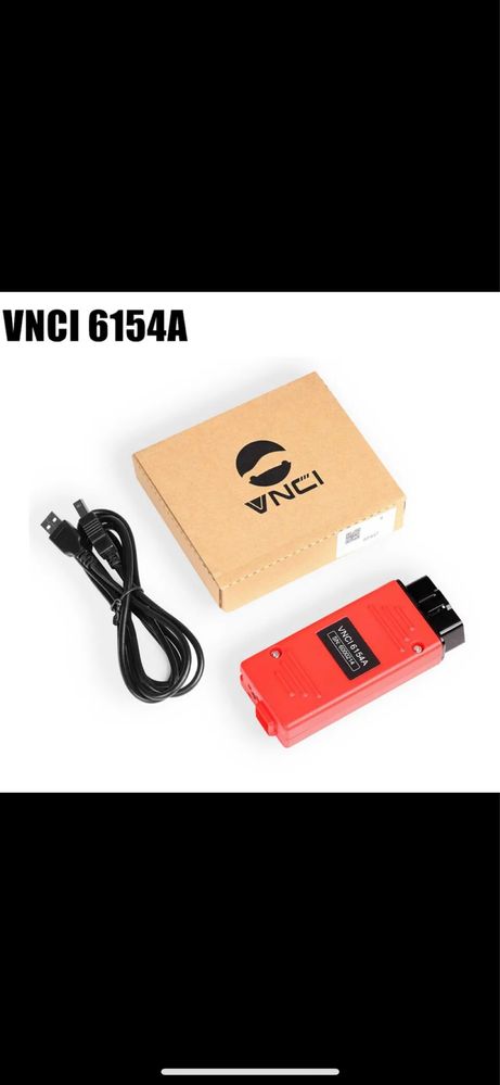 Авто сканер Адаптер VNCI 6154A VAG (CAN FD/DolP) ODIS 23 WI-FI В